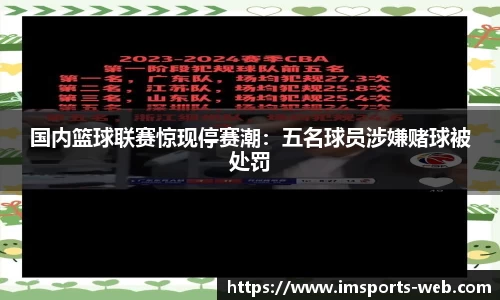 国内篮球联赛惊现停赛潮：五名球员涉嫌赌球被处罚